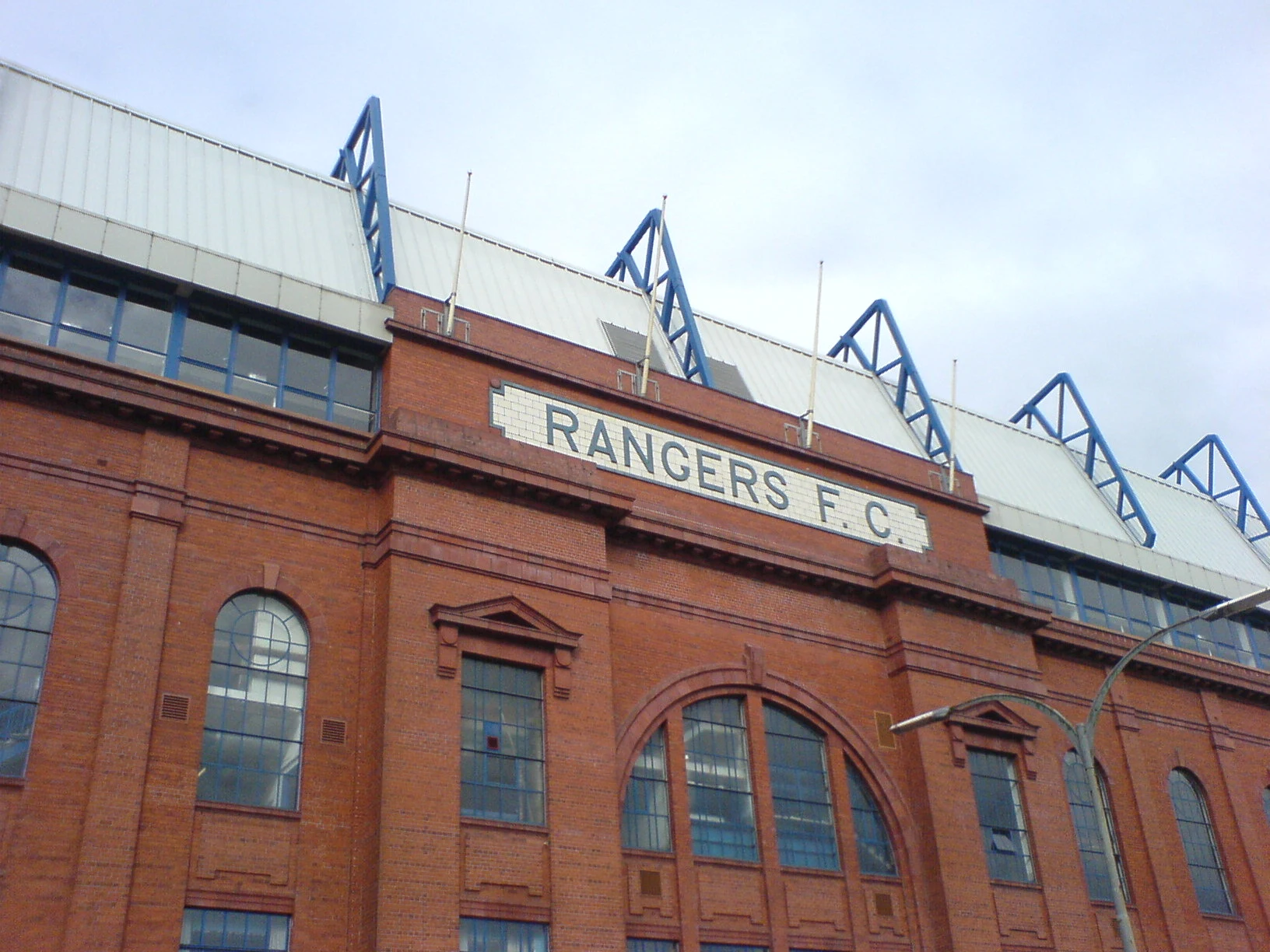 The custom-built Ibrox Stadium 3D environment from the SPFL Pulse stadium tour